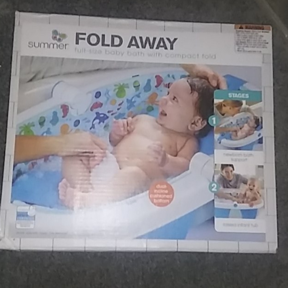 Full Size Baby Bath With Compact Fold